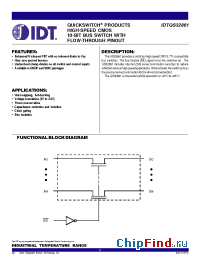 Datasheet QS32861 manufacturer IDT