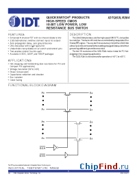 Datasheet QS3LR384 manufacturer IDT