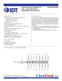 Datasheet QS3VH2245 manufacturer IDT