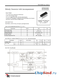 Datasheet BT8040 manufacturer IK Semi.