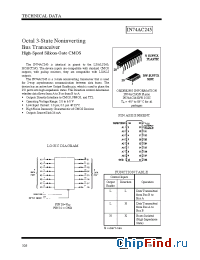 Datasheet IN74AC245N manufacturer IK Semi.