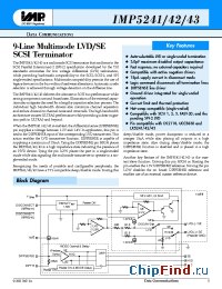 Datasheet IMP5243 manufacturer IMP