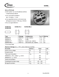 Datasheet BAR88-02V manufacturer Infineon