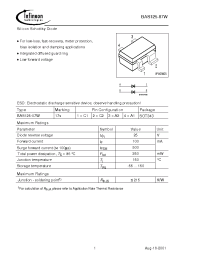 Datasheet BAS125-07 manufacturer Infineon
