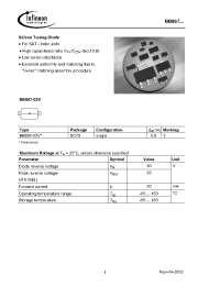 Datasheet BB867-02V manufacturer Infineon