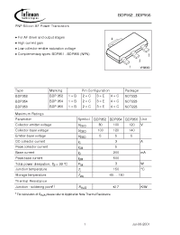 Datasheet BDP954 manufacturer Infineon