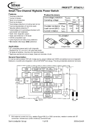 Datasheet BTS621L1E3230 manufacturer Infineon