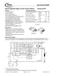 Datasheet BTS650P manufacturer Infineon