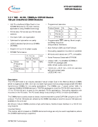 Datasheet HYS64V16302GU-75-C2 manufacturer Infineon