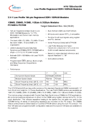 Datasheet HYS72D128520GR manufacturer Infineon