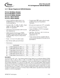 Datasheet HYS72V16301GR-7.5 manufacturer Infineon