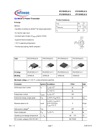 Datasheet IPD12N03LBG manufacturer Infineon