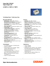 Datasheet LBM673-N1P2-1 manufacturer Infineon
