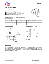 Datasheet Q62702-G0091 manufacturer Infineon
