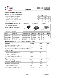 Datasheet Q67040-S4368 manufacturer Infineon