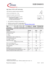Datasheet Q67040-S4535 manufacturer Infineon