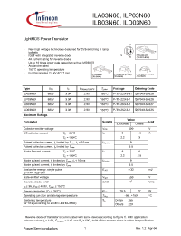Datasheet Q67040-S4626 manufacturer Infineon