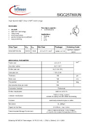 Datasheet Q67041-A4667-A001 manufacturer Infineon