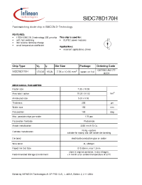 Datasheet Q67050-A4177-A001 manufacturer Infineon