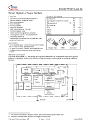 Datasheet Q67060-S6201-A2 manufacturer Infineon