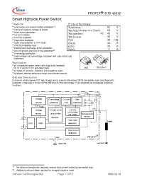 Datasheet Q67060-S6204-A2 manufacturer Infineon