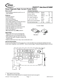 Datasheet Q67060-S6309 manufacturer Infineon