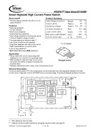 Datasheet Q67060-S6952A3 manufacturer Infineon