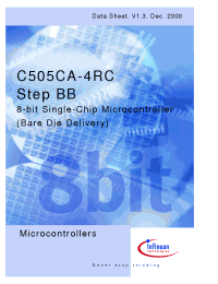 Datasheet SAA-C505CA-LC manufacturer Infineon