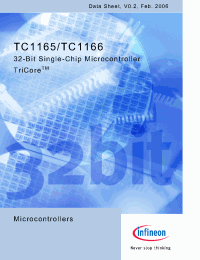 Datasheet SAF-TC1166-192F80HLAA manufacturer Infineon