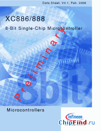 Datasheet SAK-XC888CLM-8FFA manufacturer Infineon