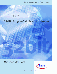 Datasheet TC1765 manufacturer Infineon