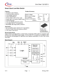 Datasheet TLE6225G manufacturer Infineon
