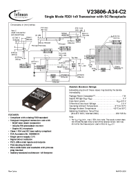 Datasheet V23806-A84-C2 manufacturer Infineon