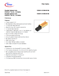 Datasheet V23815-U1306-M136 manufacturer Infineon