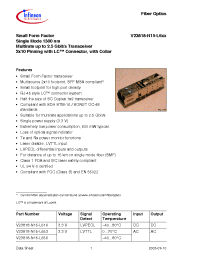 Datasheet V23818-N15-L653 manufacturer Infineon