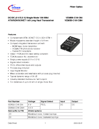 Datasheet V23826-C18-C64 manufacturer Infineon