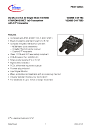 Datasheet V23826-C18-T63 manufacturer Infineon