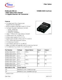 Datasheet V23826-K305-C13 manufacturer Infineon