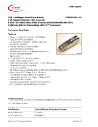 Datasheet V23839-R35-L55 manufacturer Infineon