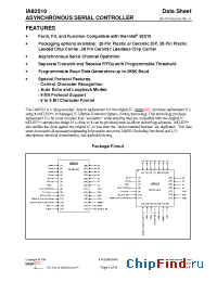 Datasheet IA82510-PDW28I-01 manufacturer InnovASIC