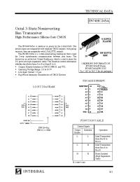 Datasheet IN74HC245 manufacturer Интеграл