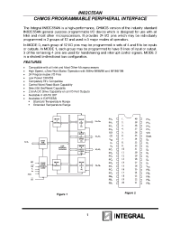 Datasheet IN82C55AN manufacturer Интеграл