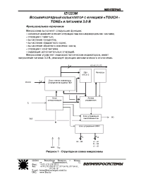 Datasheet IZ1223M (ru) manufacturer Интеграл