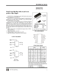Datasheet IZ74LV74 manufacturer Интеграл
