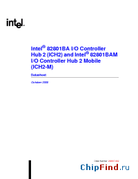 Datasheet 82801BA manufacturer INTEL