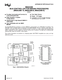 Datasheet M82C288-10 manufacturer INTEL