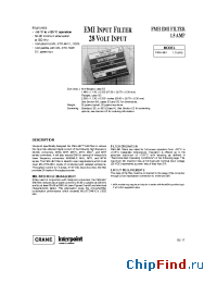 Datasheet FMH-461F/883 manufacturer Interpoint
