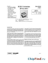 Datasheet HR42-2812 manufacturer Interpoint