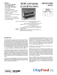 Datasheet MHE1205S manufacturer Interpoint