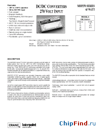 Datasheet MHP27028S manufacturer Interpoint
